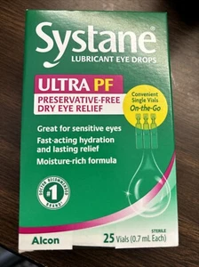 Ststane Ultra Of Preservative Free Dry Eye Relief 25 Single Use Vials exp 04-24 - Picture 1 of 4