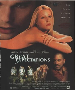 Great Expectations - Hawke, Paltrow, Bancroft, De Niro 1997 - Film Advertisement - Picture 1 of 1