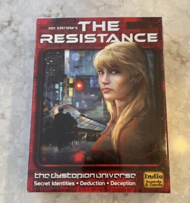 The Resistance Dystopian Universe Strategy Card Game Indie Boards/Cards SEALED🔥 - Image 1 of 4