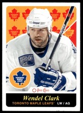 2015-16 O PEE CHEE RETRO Wendel Clark Toronto Maple Leafs #598