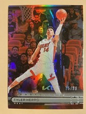 2022-23 Panini Photogenic #40 Tyler Herro /99 Silver Miami Heat