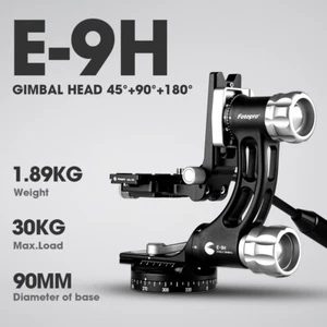 Fotopro E-9H Gimbal Head Eagle Series for tripod Canon Sony Wildlife Photography - Picture 1 of 12