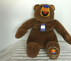 Tyco Plush Bear Coal Olympic Mascot Salt Lake 2002 Stuffed Animal Toy 14"