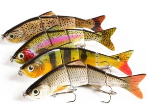 ✅ELBFANG Jerkbait Wobbler Set Hecht | Köder Swimbaits | Kunstköder Angeln Wels - Bild 1 von 6