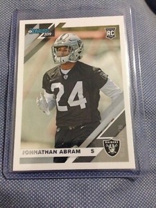 2019 Donruss Johnathan Abram #261 Rc Raiders