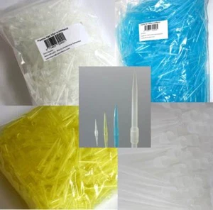 Pipettenspitzen, 1.000/500/250 Stück fur pipetten 10μl, 200μl, 1000μl und 5000μl - Bild 1 von 21