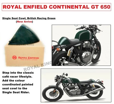 Royal Enfield Continental GT 650 "Single Seat Cowl" British Racing Green - Photo 1/4