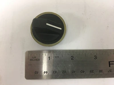 Vintage Black Bakelite 716499-19 Knob - Image 1 of 4