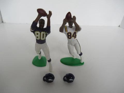 VINTAGE STARTING LINEUP CLASSIC DOUBLES NFL CRIS CARTER RANDY MOSS FIGURE SET Cover