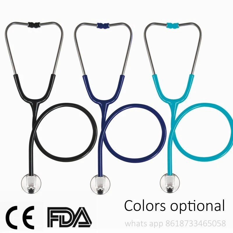 CONTEC SC12 Einzelkopf-Stethoskop aus Zinklegierung, 3 Farben optional, neu - Bild 1 von 4