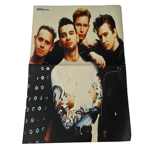 Depeche Mode \ Fackeln Im Sturm A3 altes RAR Poster, Vintage Bravo Magazin 1990er - Bild 1 von 11