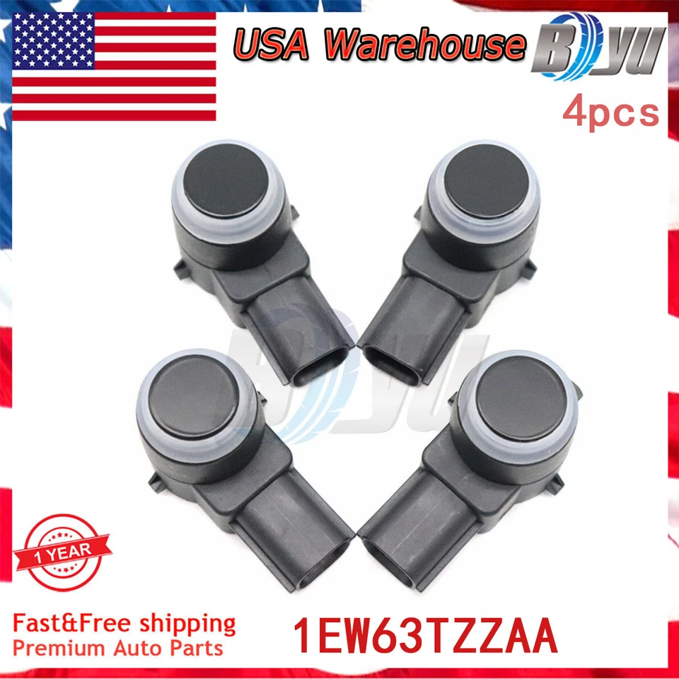 Sensor de asistencia de estacionamiento 4x 1EW63TZZAA para Dodge Chrysler Jeep Ram PDC 2009-2018 NUEVO Foto 1 de 4