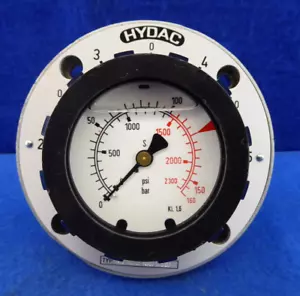 Sélecteur de manomètre Flutec Rexroth HYDAC MSL 2, type : MSL2A2.0/100/1450 - Photo 1 sur 5
