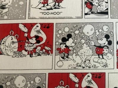 "Tela de algodón Mickey Mouse de Walt Disney 44"" x 18"" de Disney #2" Foto 1 de 4