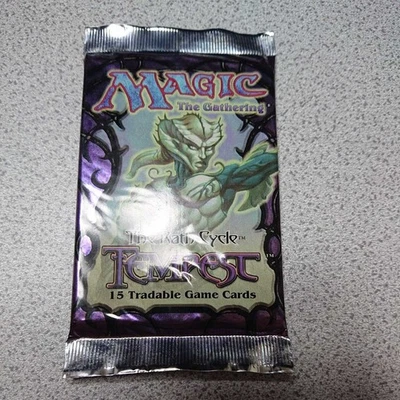 MTG Tempest Booster Pack English Unopened Collectible Card Game - Image 1 of 4