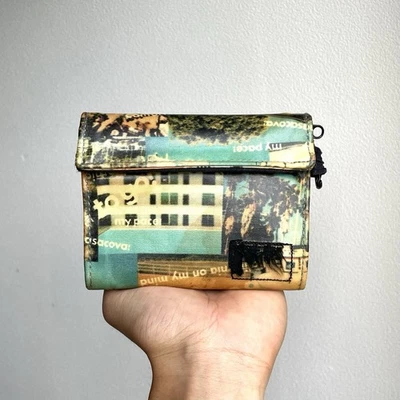 PORTER x BEAMS BOY x masacova! Collab Graphic Wallet Multicolor Made in Japan - Image 1 of 4