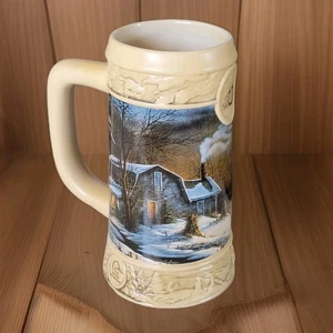 Vintage MILLER BREWING CO. Bierkrug Stein "The Sharing Season" Sammlerstück 1996 - Bild 1 von 6