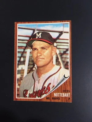 1962 TOPPS DON NOTTEBART, #541, NM/MT (Free Shipping On Any 3!) - Image 1 of 2