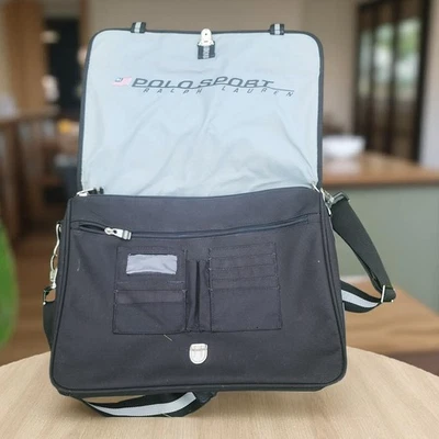 Ralph Lauren Polo Deportivo Laptop PC Bolso Mensajero Foto 1 de 4