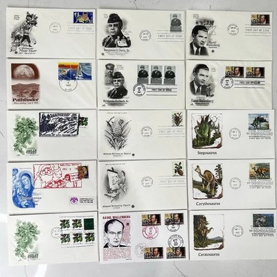 15 First Day of Issue Postal Covers Historic FDC 1996-98 Culture Lot #16 - Image 1 of 4