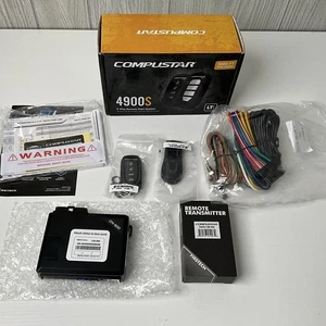 UNUSED Compustar CS4900-S 4900S 2-way Remote Start Keyless Entry System 3000FT - Picture 1 of 15