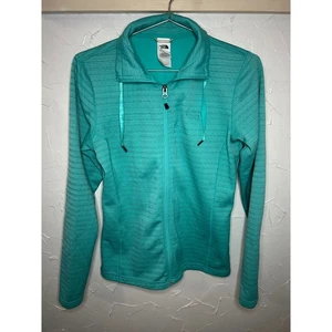 The North Face Full Zip Jacke Damen S Small Fleece Outdoor Teal Türkis - Bild 1 von 6