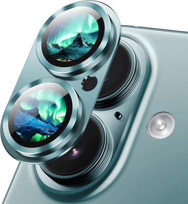 适用于 iPhone 17 Pro Max/17 Pro/Air/17 钢化玻璃金属相机镜头保护膜 — 第 1/4 张图片