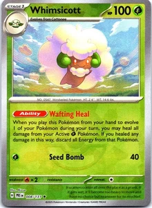Whimsicott (Poke Ball Pattern) 008/131 - SV: Prismatic Evolutions Holo - Picture 1 of 2