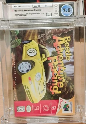 Beetle Adventure Racing Nintendo 64 N64  Graded WATA 7.5 A+ - Image 1 of 4