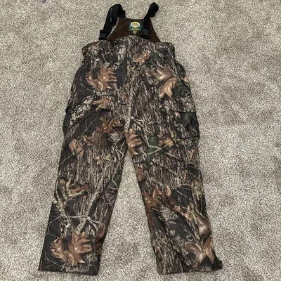 Cabelas Hunting Overalls Men’s Size 2XL Regular Brown Camo Dryplus Waterproof - Image 1 of 4