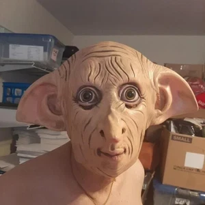 NEW ! Elf Dobby Full Face Latex Mask for Halloween Cosplay Party Custome - Picture 1 of 4