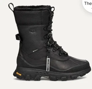 UGG Damen schwarz Adirondack Meridian Gore-Tex Stiefel 1143839 isoliert Größe 6,5 - Bild 1 von 8