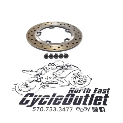 2014 08-16 YAMAHA YZF R6 OEM REAR ROTOR BACK BRAKE DISC 5SL-2582W-00-00 - Image 1 of 4