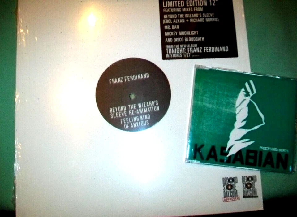 Franz Ferdinand Kasabian VINYL / CD LOT Processed Beats Mixes - Image 1 of 1
