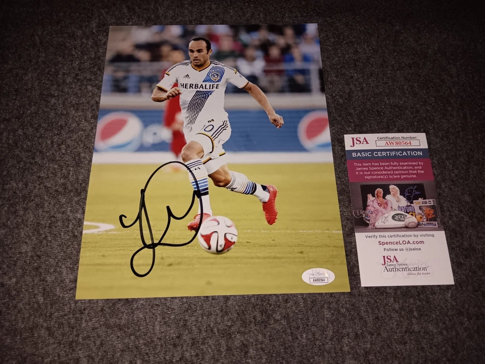 兰登·多诺万签名 8x10 Jsa La Galaxy Team 美国足球 MLS — 第 1/1 张图片