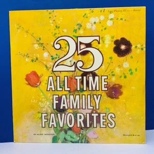 Record vinyl 33 RPM album cover sleeve vtg Lp 12" family favorites 25 classical - Picture 1 of 3