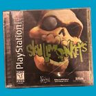 Skullmonkeys (Sony PlayStation 1 PS1, 1997) CIB RARE Lenticular Case Tested!!!!!