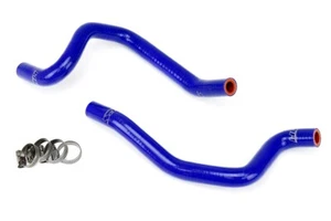 HPS Blue 3-ply Reinforced Silicone Heater Coolant Hose Kit 57-1802-BLUE WRX - Picture 1 of 4