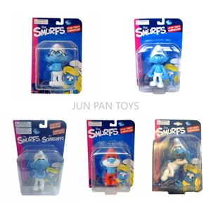 Goldie Los Pitufos Figura Grande Colección Niños Clásicos Dibujos Animados Personajes Juguetes - Imagen 1 de 23