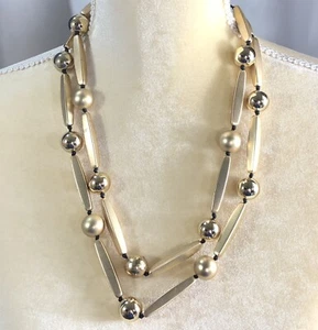 Chico's Necklace Double Layered - 22 in to 25 in Length - Picture 1 of 9