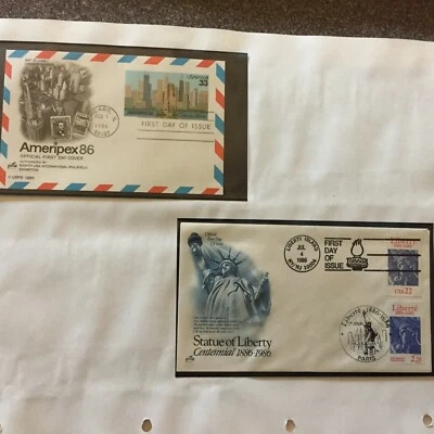 65 U.S. First Day Covers from 1979 - 1986 with Art Craft cachets - Image 1 of 4