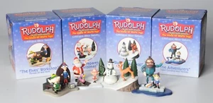 Rudolph Island of Misfit Toys Collectible Resin Statues Set of 4 Diamond Select - Picture 1 of 16