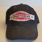 Craftsman patch chapeau réglable casquette de baseball DEL bord lumières de travail denim noir