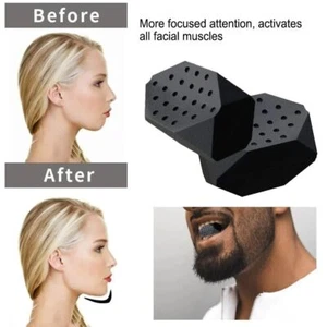 Portable Jaw Exerciser Facial Chew Bite Muscle Double Chin Jawliner - Picture 1 of 13