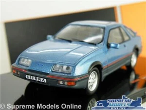 FORD SIERRA XR4 MODEL CAR BLUE 1984 1:43 SCALE IXO CLC380N XR4I MK1 SERIES ONE K - Picture 1 of 5