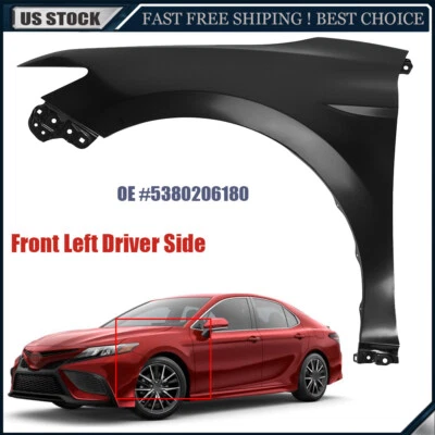 Fender For 2018 2019 2020 2021 2022 Toyota Camry Front Driver Side # 5380206180 Foto 1 de 4