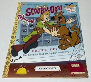 Vintage Scooby Doo Ghouls' Inn Write Your Mystery Coloring Book w/stickers 2000 - Picture 1 of 13