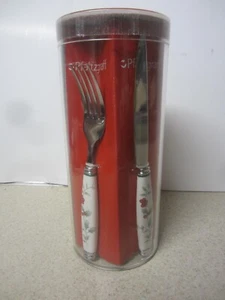 NOS 20 PIECE PFALTZGRAFF WINTERBERRY FLATWARE STAINLESS FORK KNIFE SPOON - Picture 1 of 6