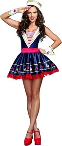 Sexy "Shore Thing" Sailor Costume by Dreamgirl - Picture 1 of 3