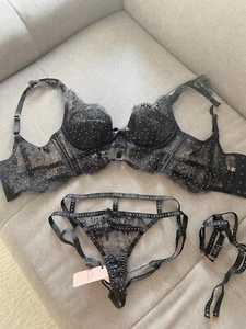 agent provocateur Unterwäsche Set,Gr.2,edel,schwarz,Neu - Bild 1 von 5
